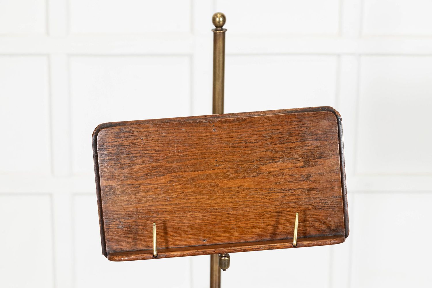 19thC English Brass Reading Stand Table