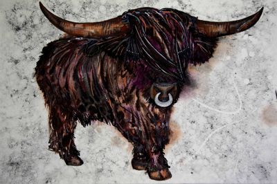 Purple Coo Print