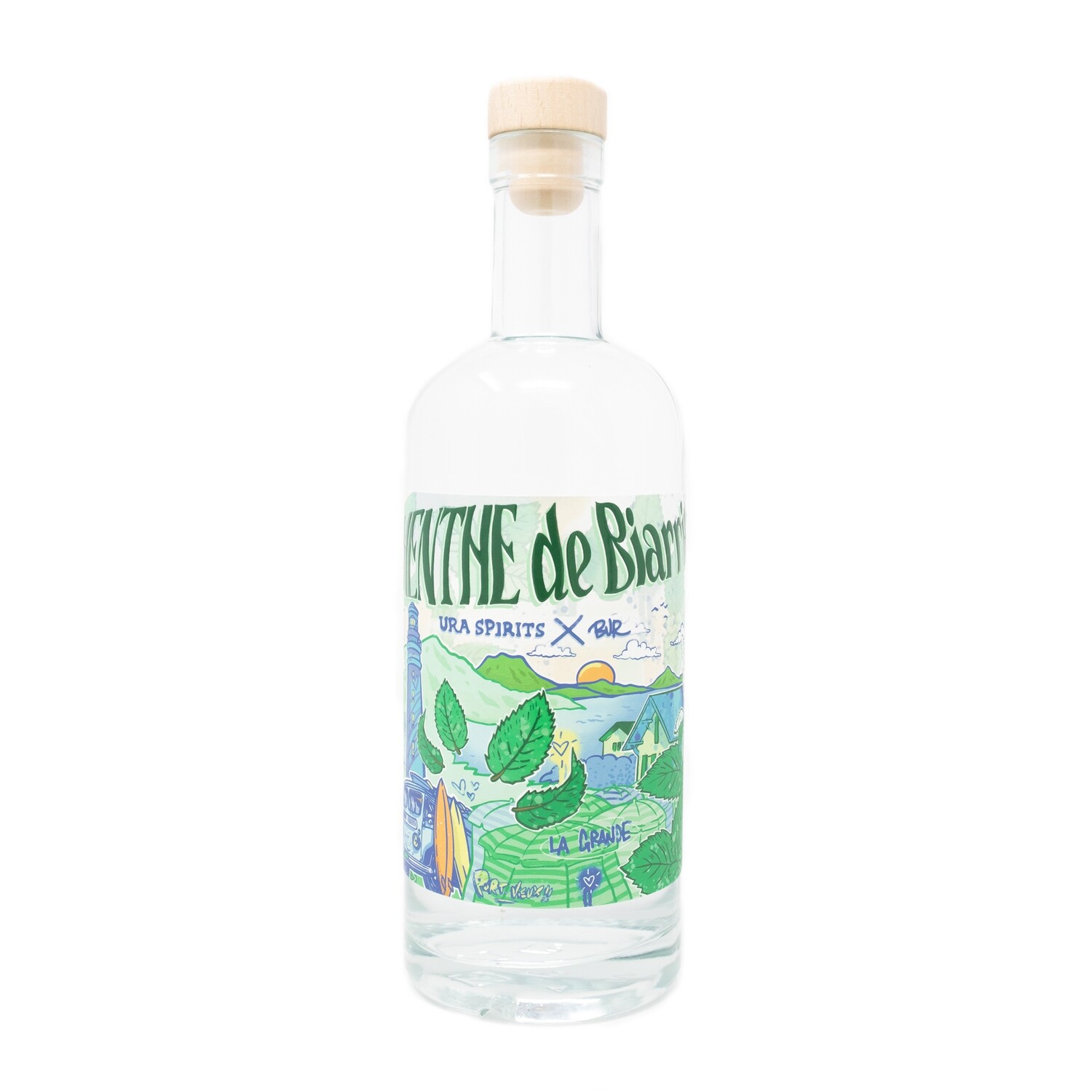 La liqueur de menthe de Biarritz