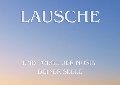 Postcard &#39;Hingabe an die Musik&#39;