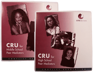 Training Manuals: CRU for Middle School Peer Mediators / CRU for High School Peer Mediators