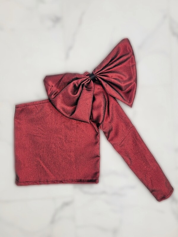 Bow-tiful One Shoulder Top