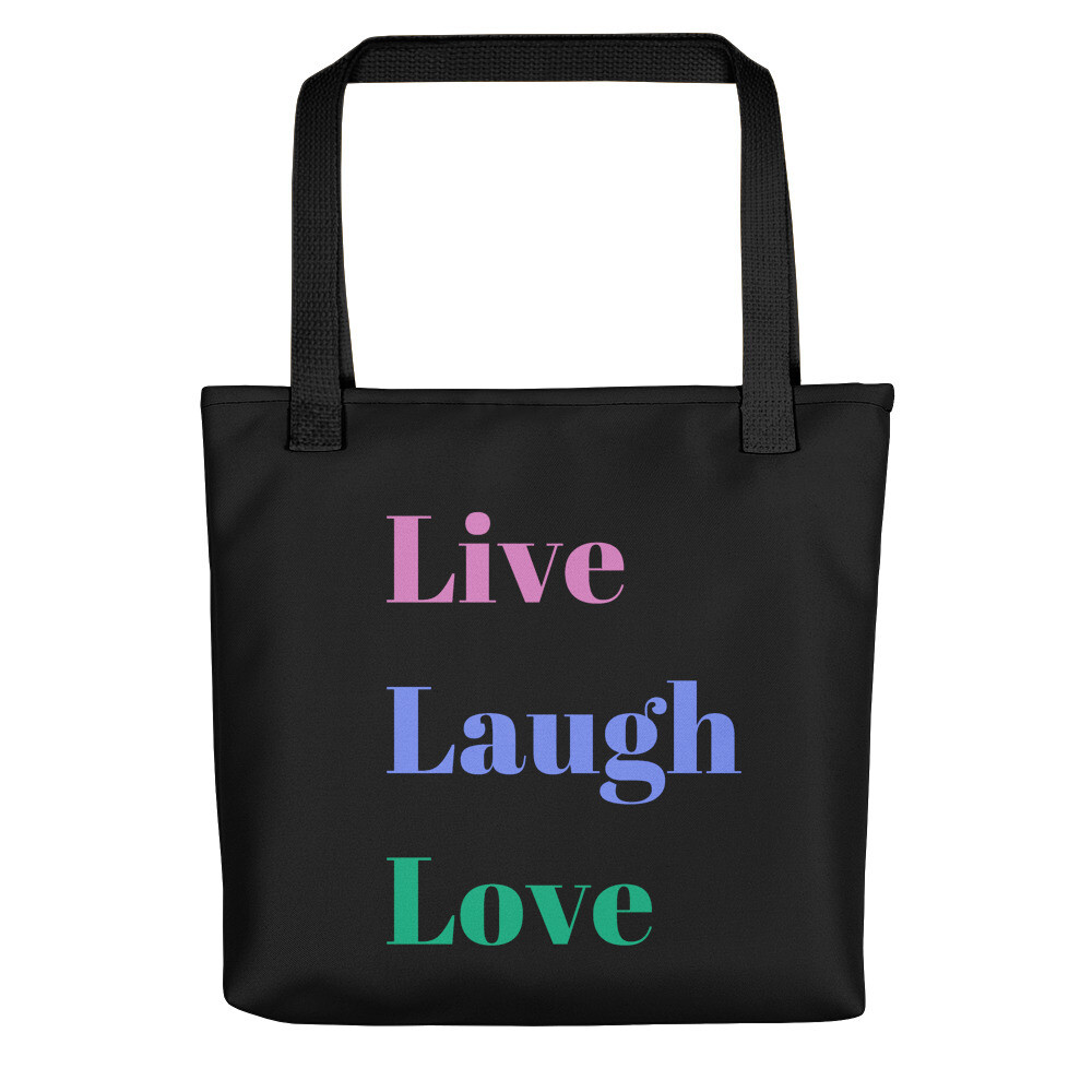 Live Laugh Love Tote bag