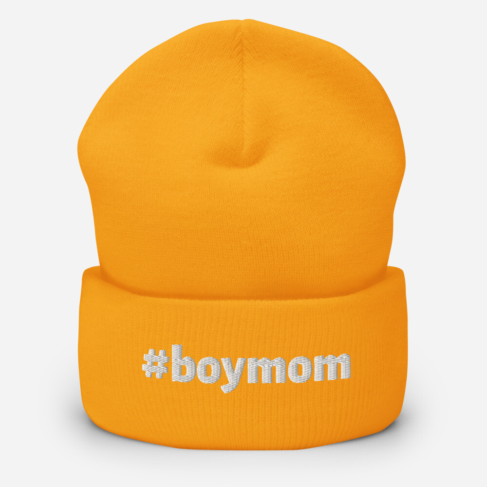 #boymom - Cuffed Beanie