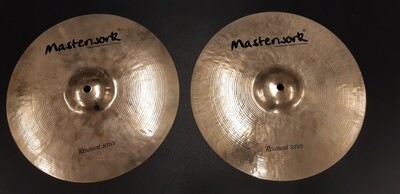 Masterwork Resonant Series Hi-hats 13" Pre-owned Masterwork Resonant Series Hi-hats 13" Pre-owned