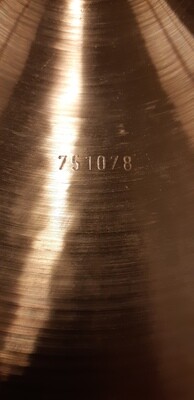 Paiste 2002 Black Label Sound Edge Hi-hats 14" 1977 Matching Pair - Pre-owned