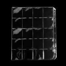 Coin pocket pages for 20 coin flips 5x5cm (2"x2"), standard 9-holes holder that fits all albums. Buy 10 or more for discount! Coin pocket pages for 20 coin flips 5x5cm (2"x2"), standard 9-holes holder that fits all albums. Buy 10 or more for discount!