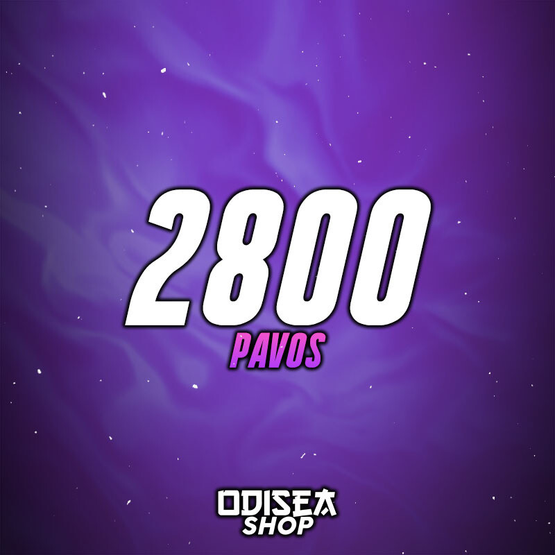 2800 Pavos Fortnite | Todas las plataformas.