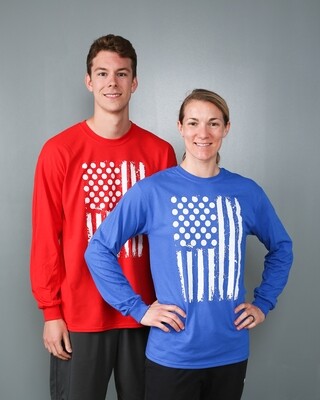Volleyball Flag Long Sleeve