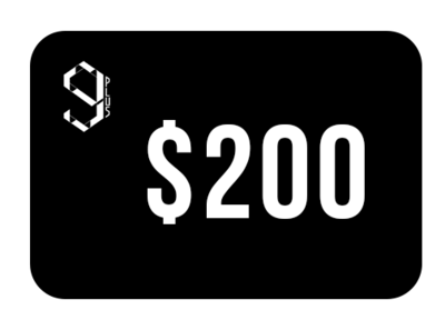 Deposit of $200