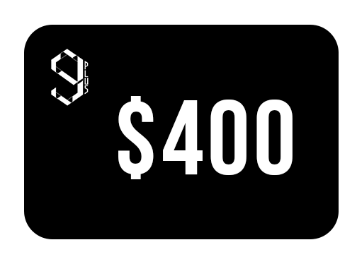 Deposit of $400