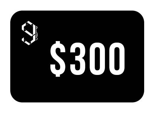 Deposit of $300