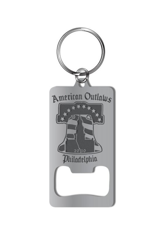 AO Philly Bottle Opener Keychain