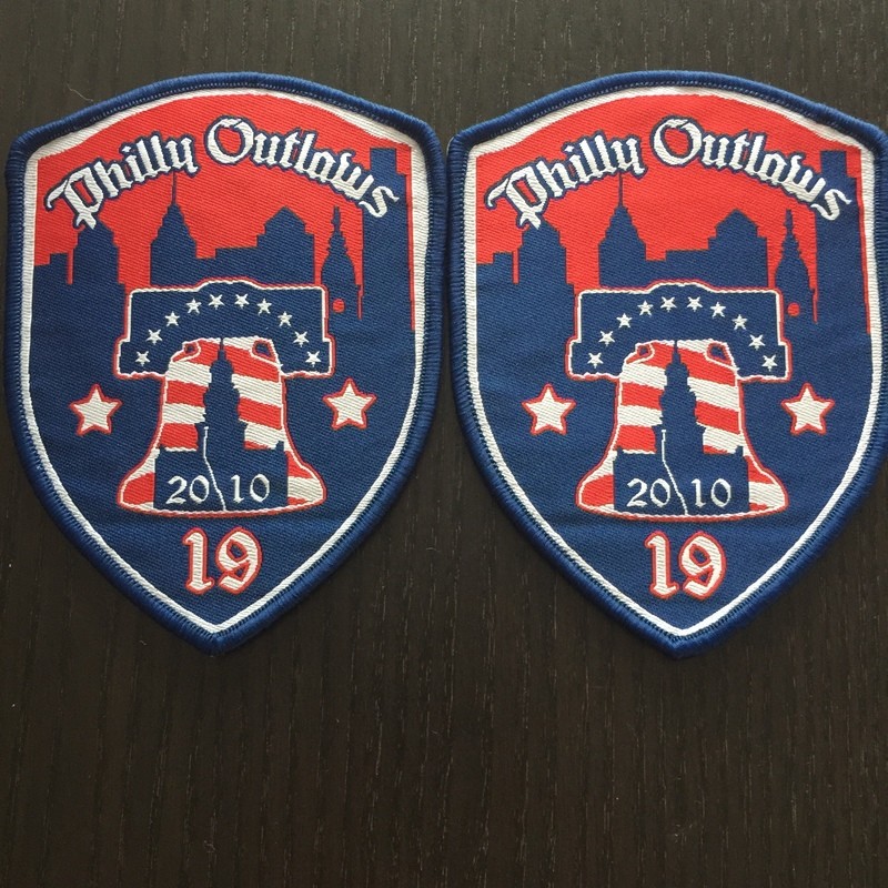 AO Philly Woven Jersey Patches