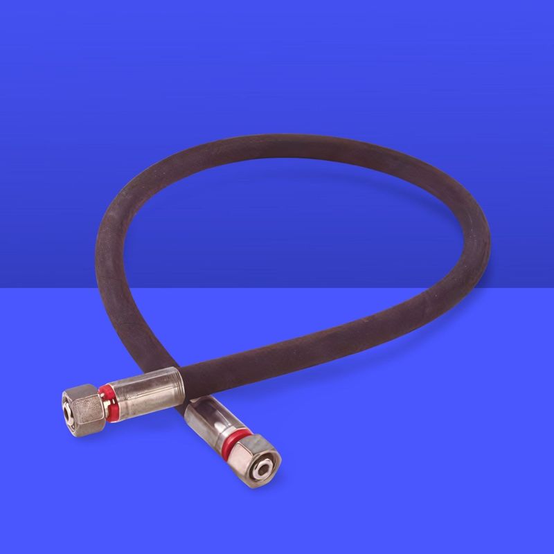 ***TOP-Angebot: >>>  1 Meter Hydraulikschlauch 12L-12L, Schlüsselweite 22mm ***