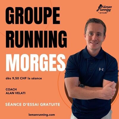 Léman Running Club Morges - Mercredi soir avec Alan