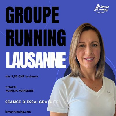 Léman Running Club Lausanne - Lundi soir avec Marilia