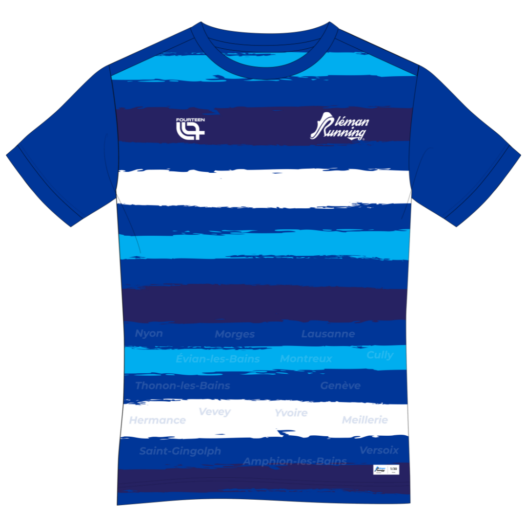 T-shirt Léman Running – Édition Limitée Ancrages