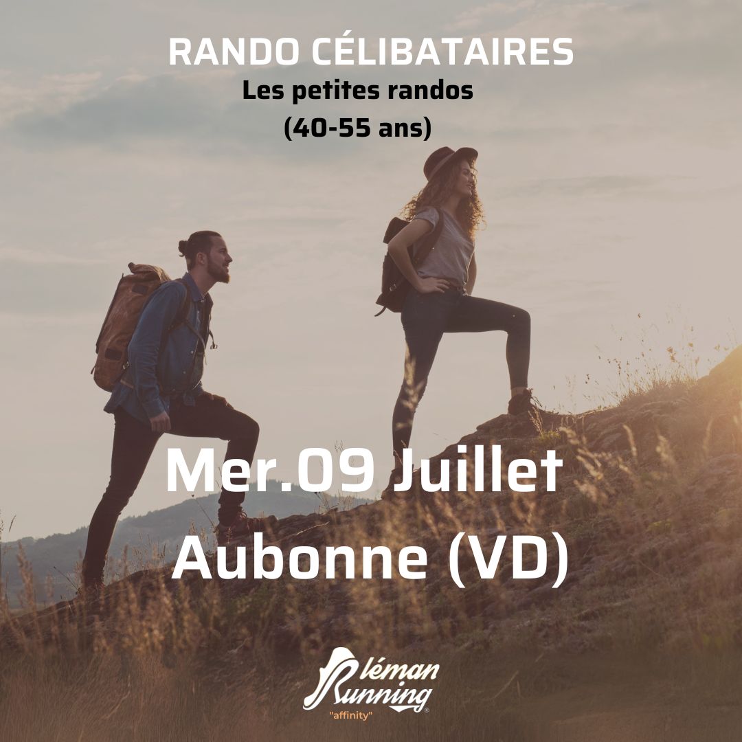 Rando Célibataires- Petites randos - Mercredi 09 juillet. 40-55 ans -Arboretum - Aubonne
