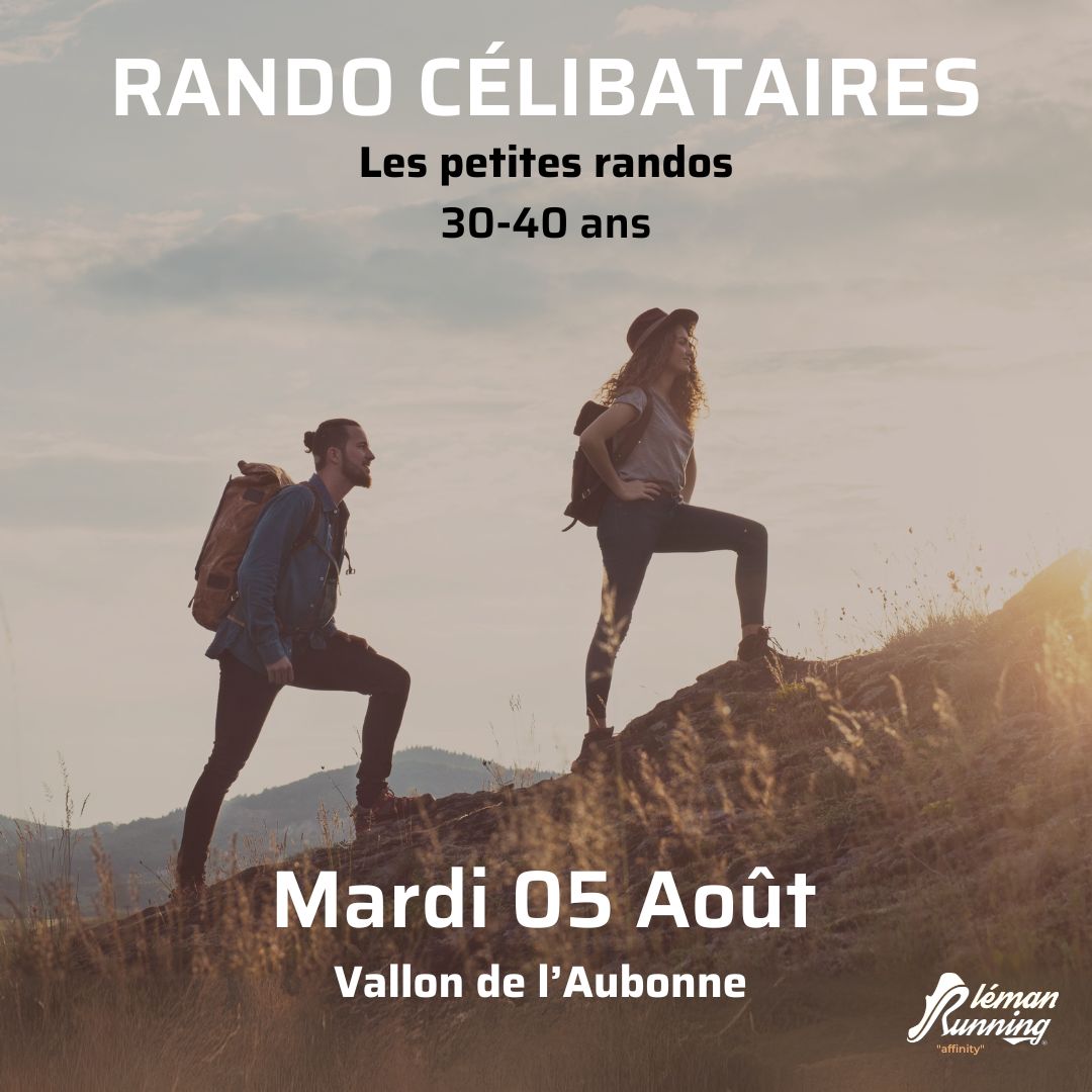 Rando Célibataires- Petites randos - Mardi 05  Août. 30-40 ans -Arboretum - Aubonne