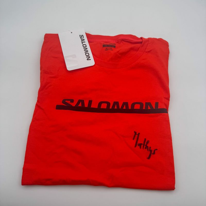 T-Shirt Salomon - taille S- signé Par Maude Mathys