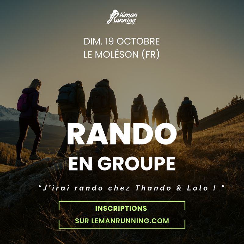 J’irai rando chez Thando et Lolo au Moléson - Dimanche 19 Octobre