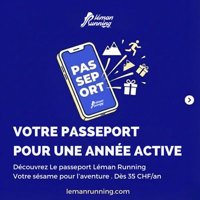 Passeport Léman Running 2026 - Ta carte avantages running Passeport Léman Running 2026 - Ta carte avantages running