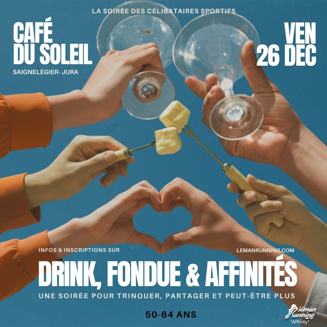 Soirée Célibataire 50-64 ans - Saignelégier 26 Décembre Soirée Célibataire 50-64 ans - Saignelégier 26 Décembre