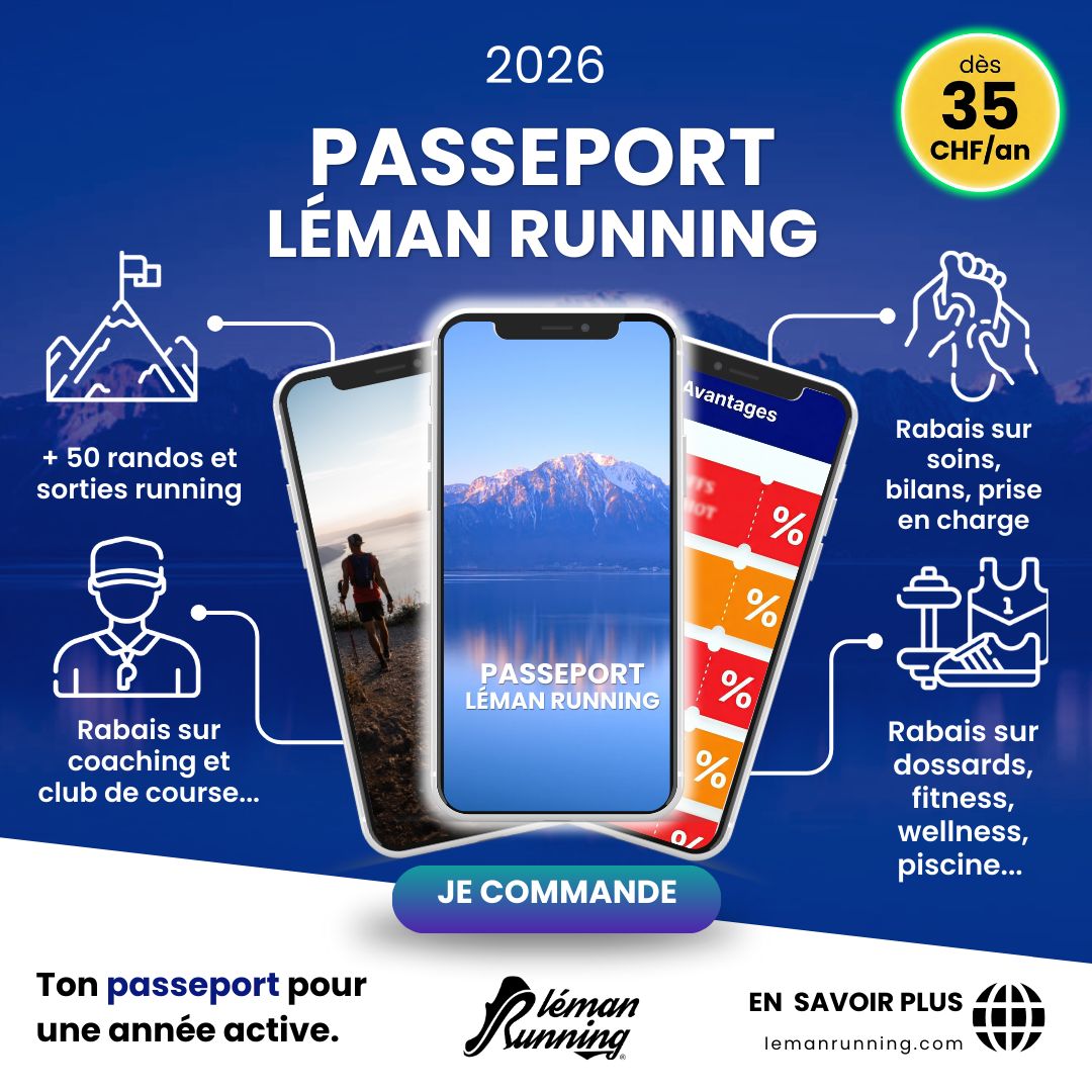 Passeport Léman Running 2026 - Ta carte avantages running