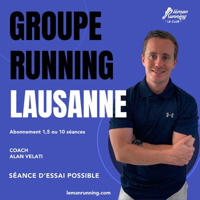 Léman Running Club Lausanne - Mardi soir avec Alan