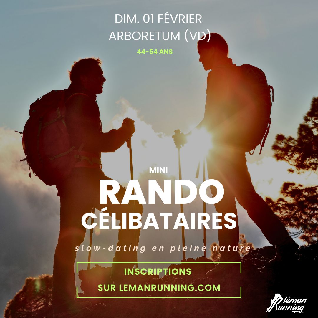 Rando Célibataires- Léman Running Affinity - Dimanche 01 Février. 44-54 ans -ARBORETUM