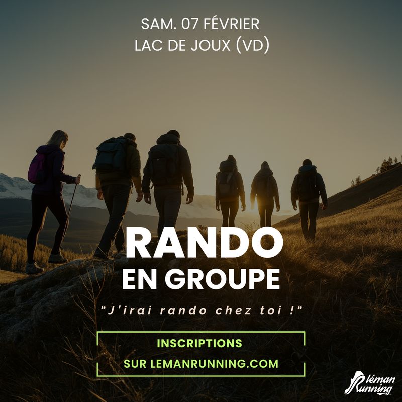J’irai rando au Lac de Joux - Samedi 07 Février J’irai rando au Lac de Joux - Samedi 07 Février
