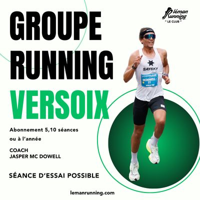 Léman Running Club Versoix - Jeudi soir avec Jasper