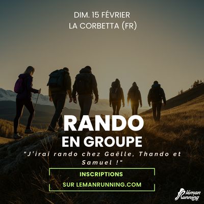 J’irai rando à la Corbetta    - Dimanche 15 Février