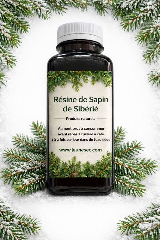 Siberian Fir Resin (Lot of 5 Jars)