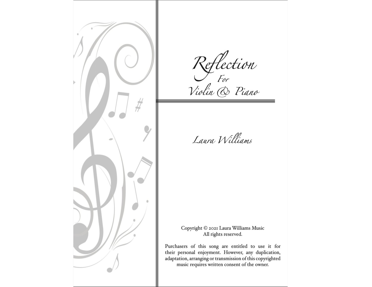 Reflection (Sheet Music)