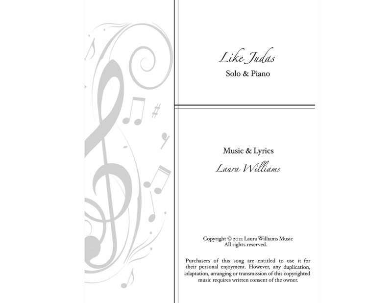 Like Judas (Sheet Music)