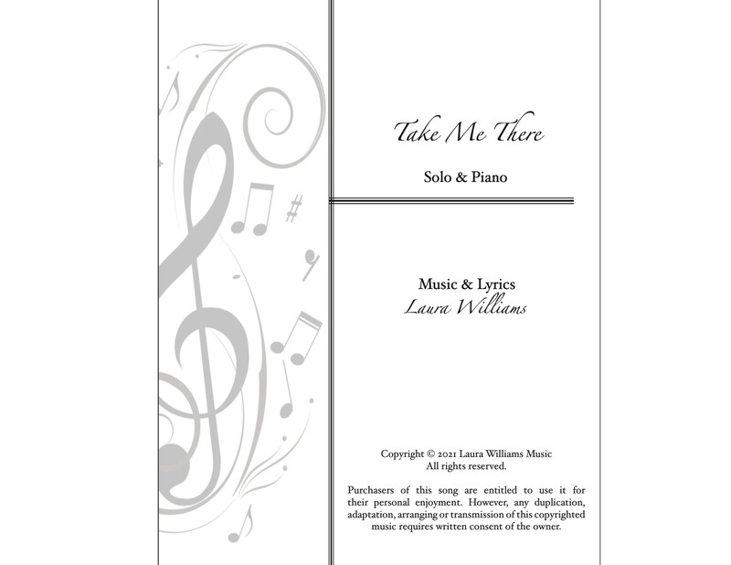 Take Me There (Sheet Music)