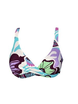 FLOWER MIX - Reggiseno a vela incrociata