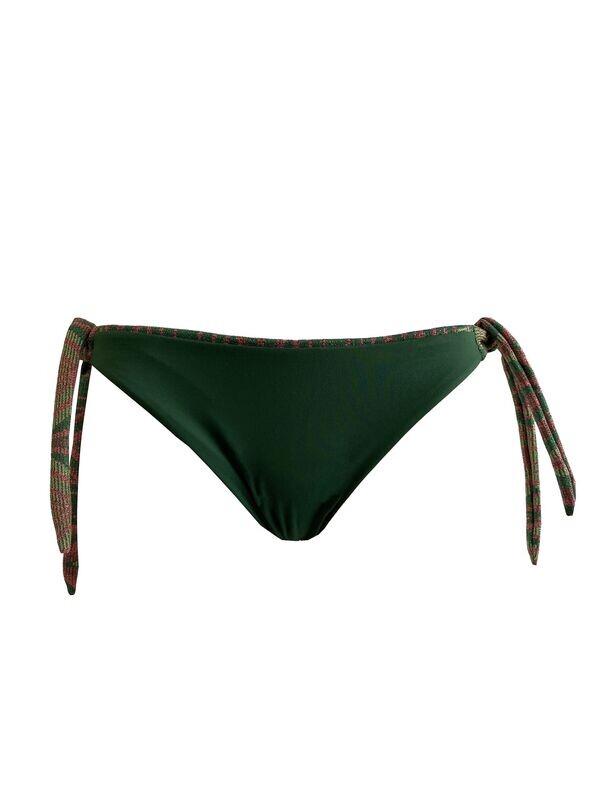 GIZA - Slip con lacci in lurex