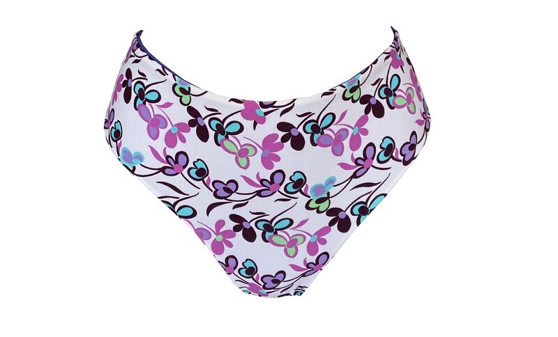FLOWER - Slip con filza centrale posteriore