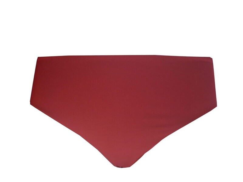 BICOLOR - Slip con arricciatura posteriore double face