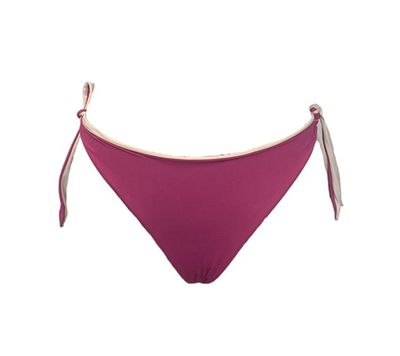 BICOLOR - Slip mini con fiocchi