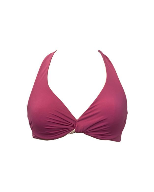 BICOLOR - Reggiseno con ferretto e incrocio