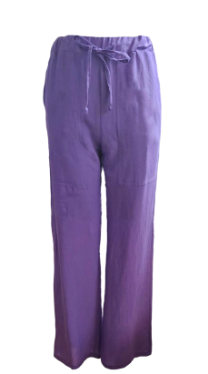 LINO VISCOSA - Pantalone