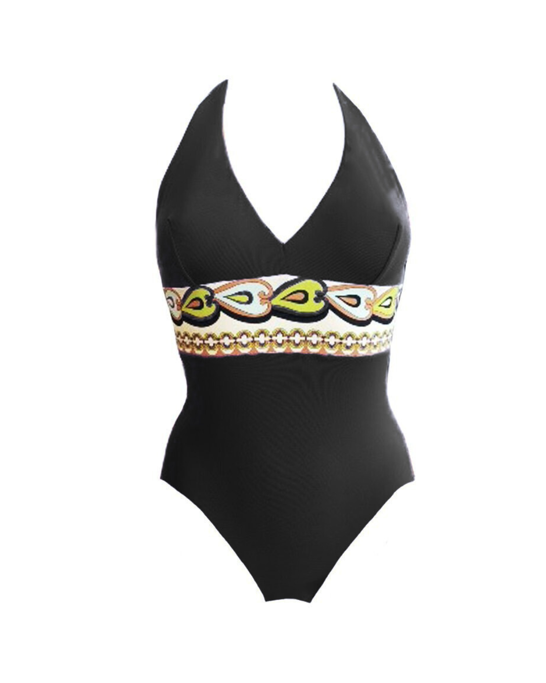 PUCCI GRECA - Intero vela reversibile nero
