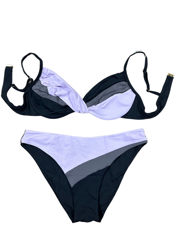 CHAIN - Reggiseno con ferretto + Slip regular