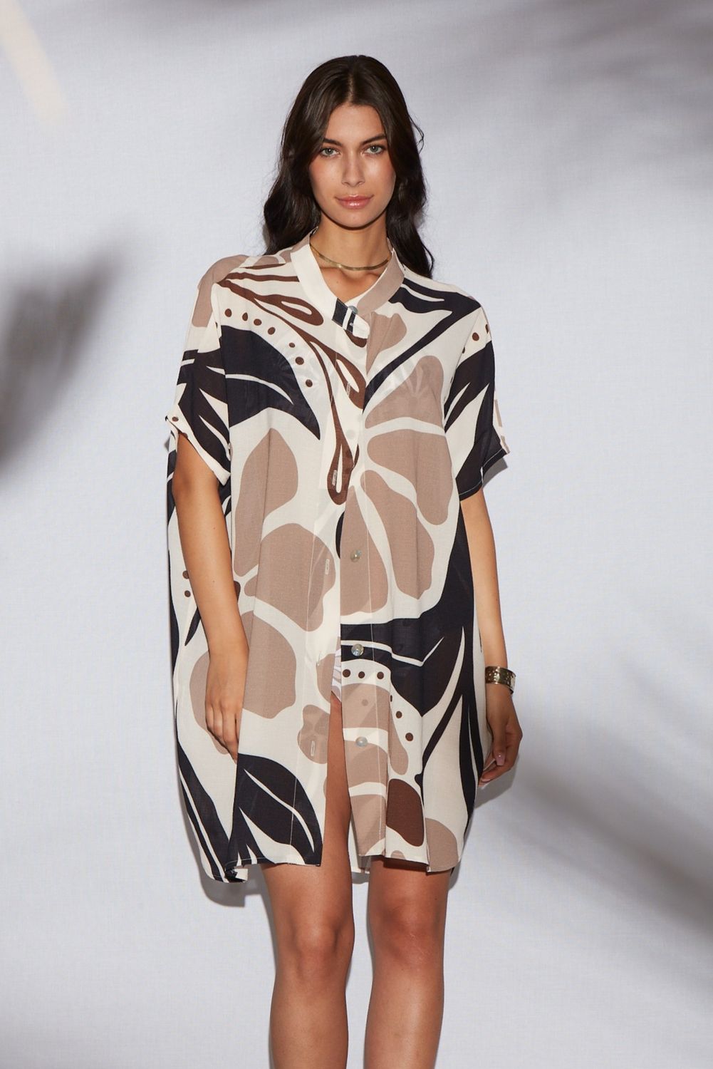 Chemisier con bottoni