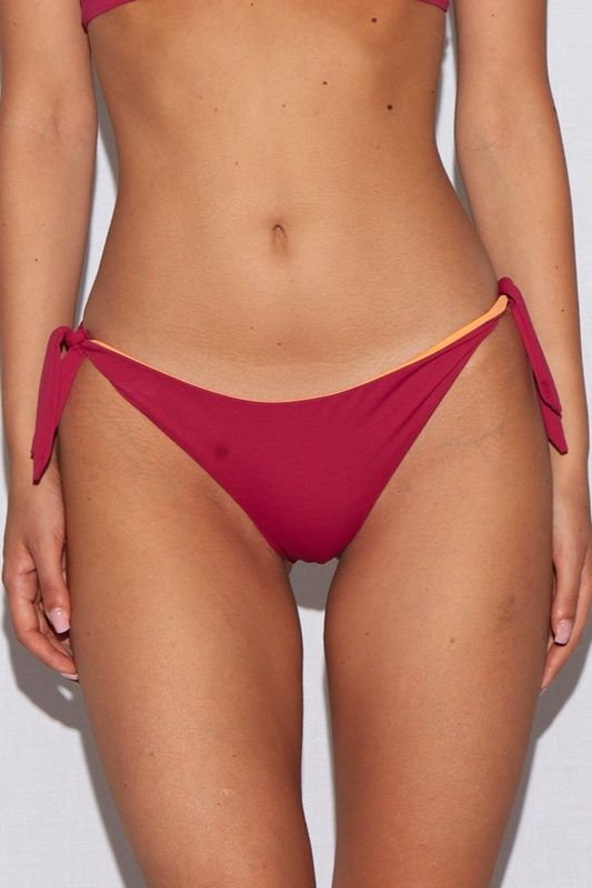 Slip con fiocchi reversibile