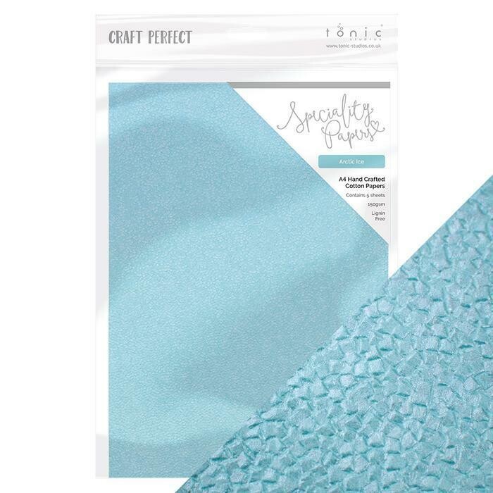 Craft Perfect Hand Crafted Paper - ARTIC ICE